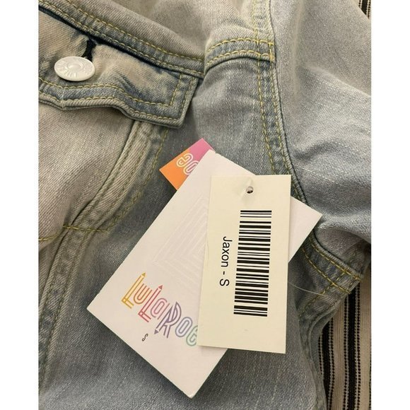 Lularoe Jaxon Jean Jacket‎ - Picture 6 of 7